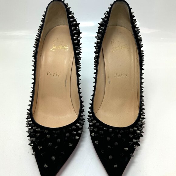 🌷❤️‍🔥SPRING SALE 🔥 FINAL PRICE🌷Christian Louboutin Escarpic 100 Spikes 37.5 - Picture 2 of 8